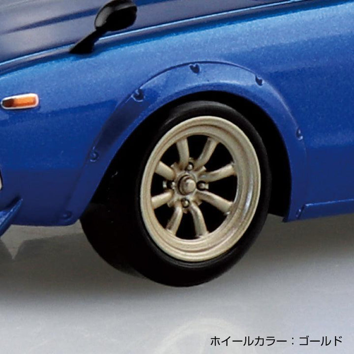 1/32 楽プラ スナップキット ニッサン C110スカイラインGT-R カスタム（メタリックブルー）