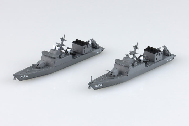 1/700 ウォーターライン 海上自衛隊 ミサイル艇 はやぶさ/うみたか