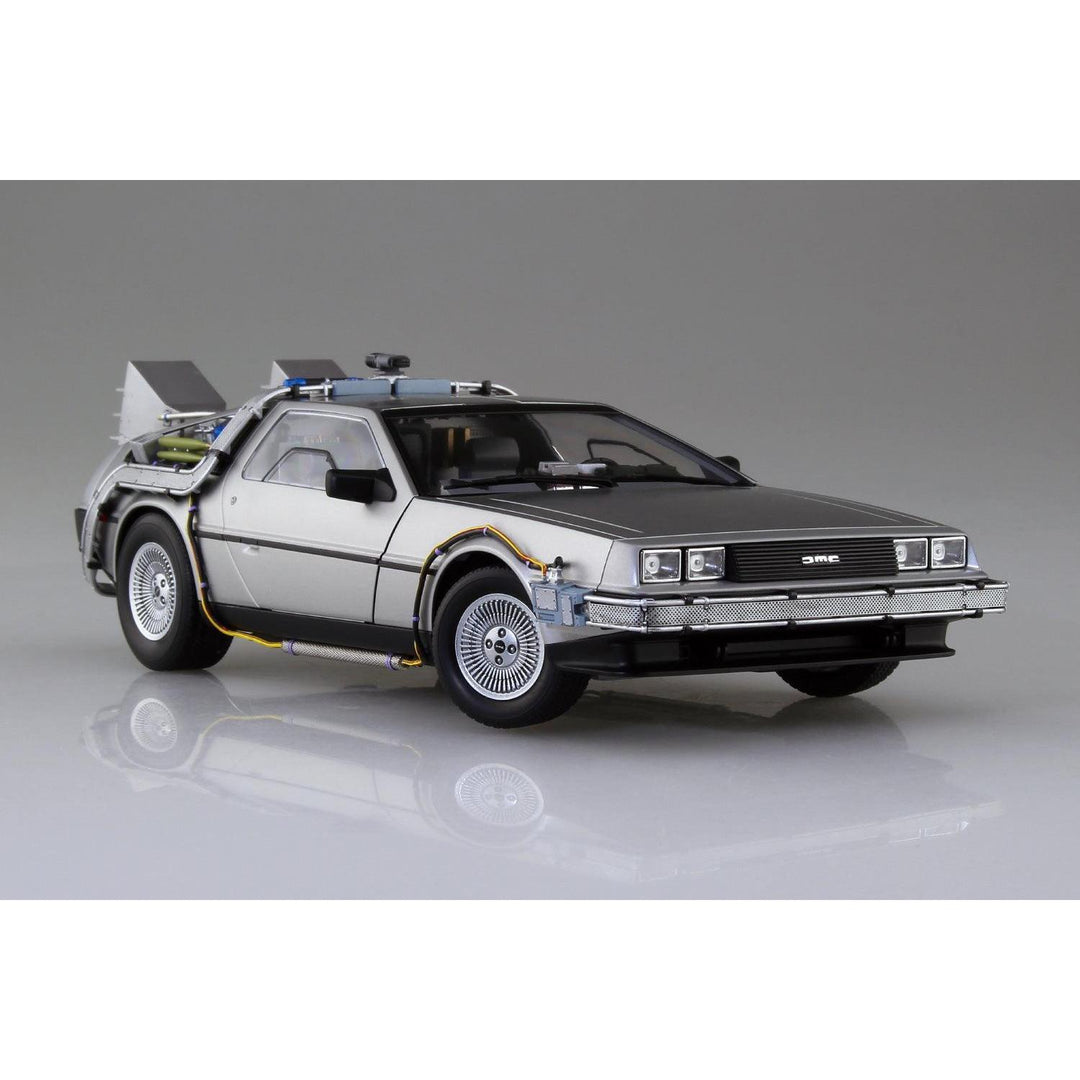 1/24 ムービーメカ バック・トゥ・ザ・フューチャー PartⅠ タイムマシン フィギュア付き