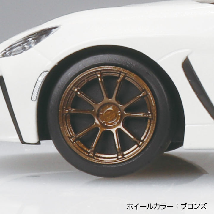 1/32 楽プラ スナップキット トヨタ GR86 2021 カスタムホイール（クリスタルホワイトパール）