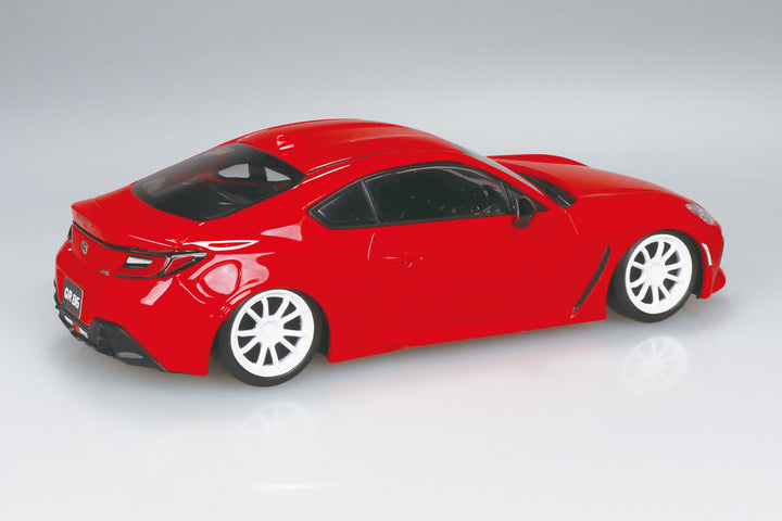 1/32 楽プラ スナップキット トヨタ GR86 2021 カスタムホイール（スパークレッド）