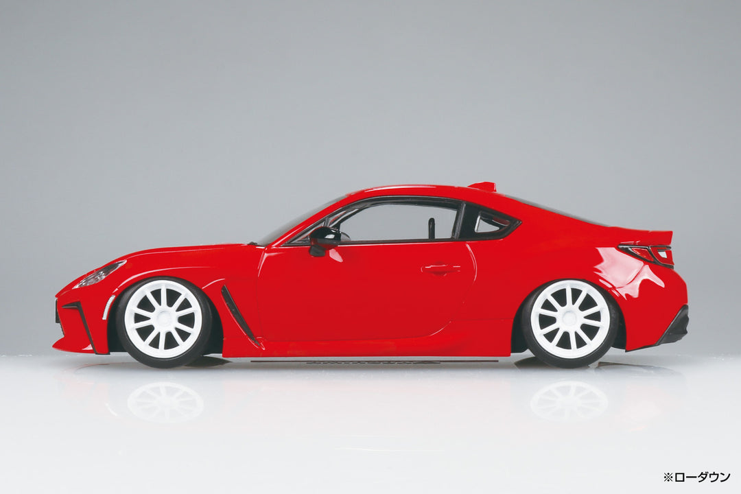 1/32 楽プラ スナップキット トヨタ GR86 2021 カスタムホイール（スパークレッド）