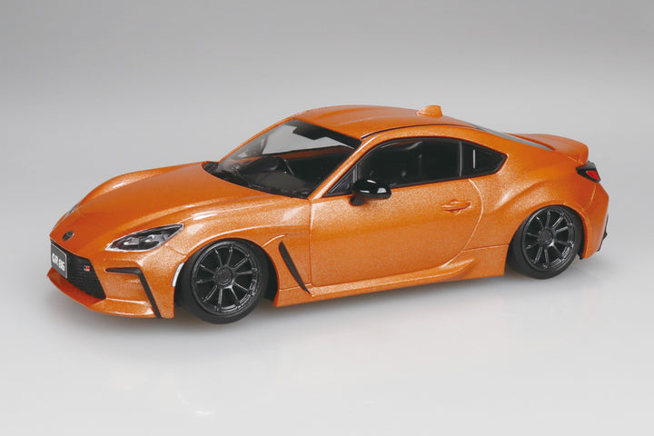 1/32 楽プラ スナップキット トヨタ GR86 2021 カスタムホイール（フレイムオレンジ）