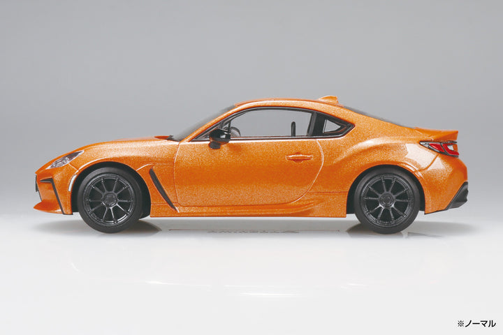 1/32 楽プラ スナップキット トヨタ GR86 2021 カスタムホイール（フレイムオレンジ）