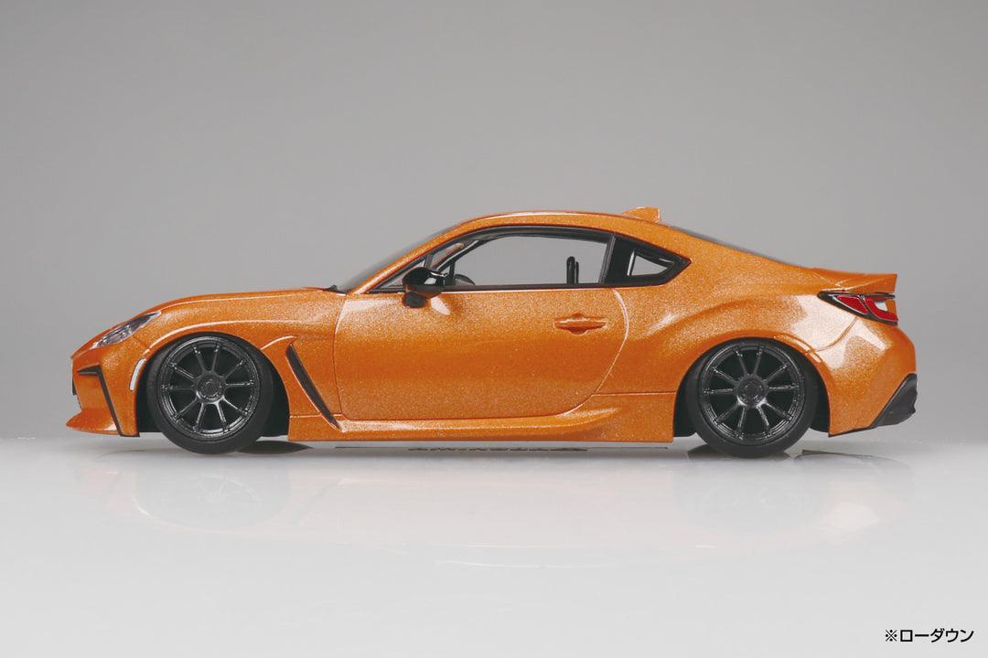 1/32 楽プラ スナップキット トヨタ GR86 2021 カスタムホイール（フレイムオレンジ）