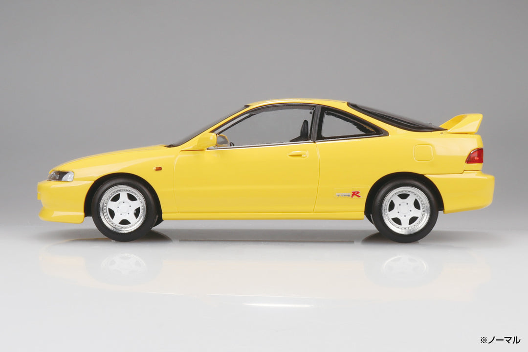 1/32 楽プラ スナップキット ホンダ DC2 インテグラ タイプR カスタムホイール（サンライトイエロー）