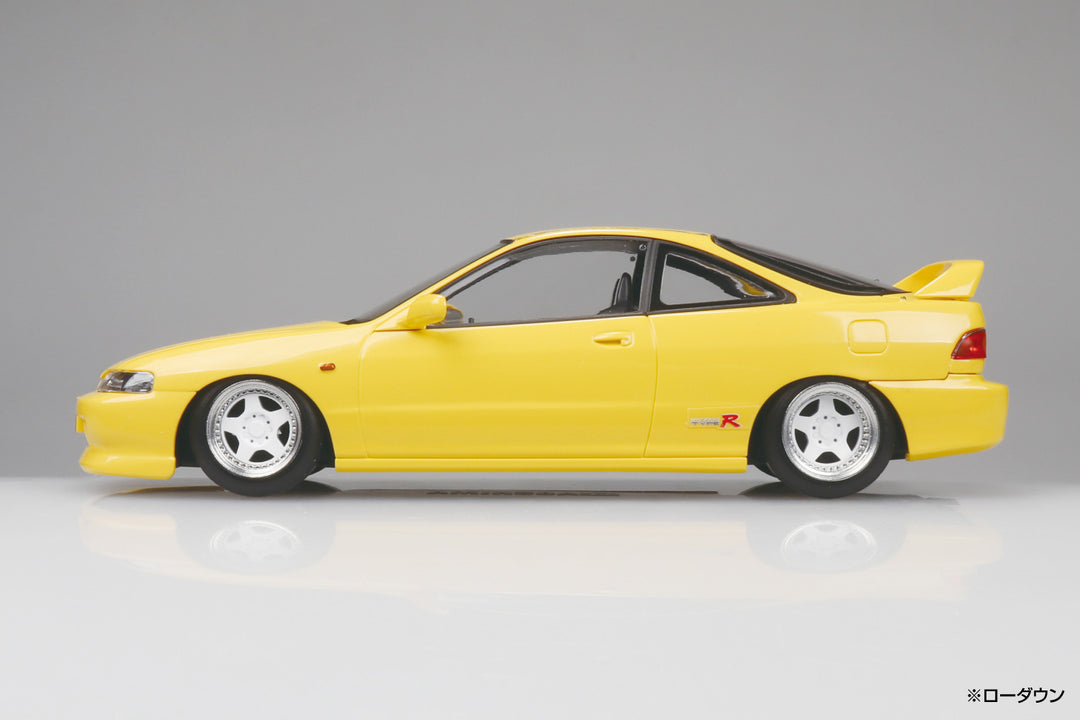 1/32 楽プラ スナップキット ホンダ DC2 インテグラ タイプR カスタムホイール（サンライトイエロー）