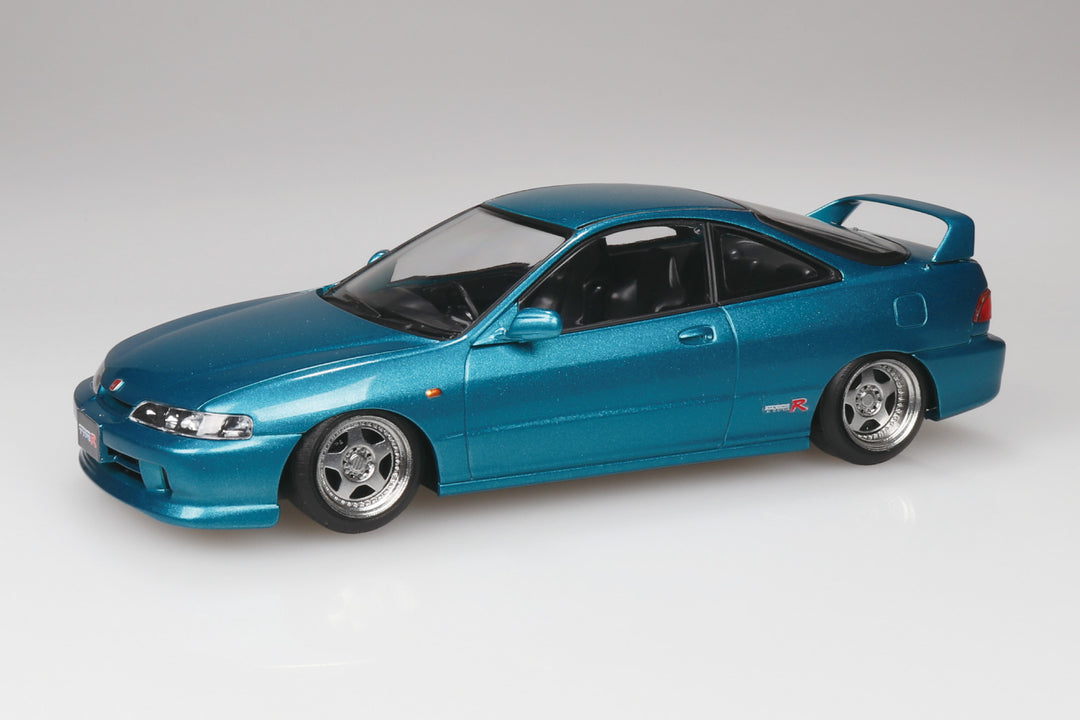 1/32 楽プラ スナップキット ホンダ DC2 インテグラ タイプR カスタムホイール（メタリックグリーン）