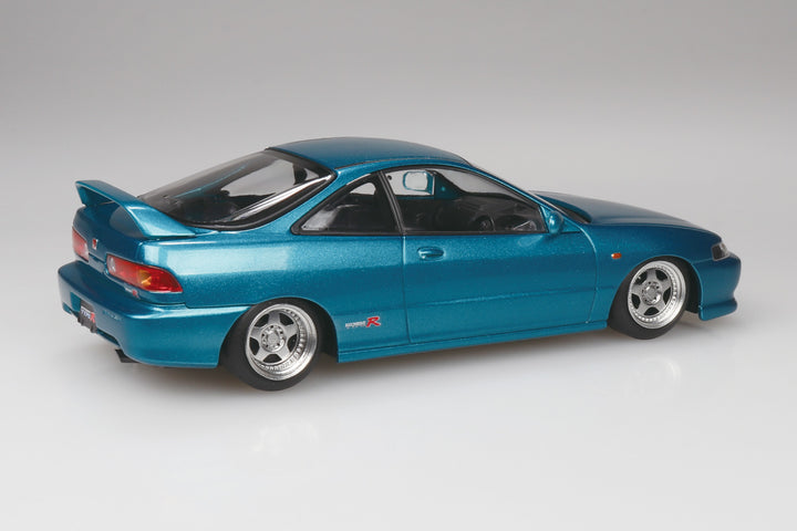 1/32 楽プラ スナップキット ホンダ DC2 インテグラ タイプR カスタムホイール（メタリックグリーン）