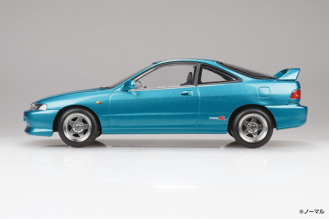 1/32 楽プラ スナップキット ホンダ DC2 インテグラ タイプR カスタムホイール（メタリックグリーン）