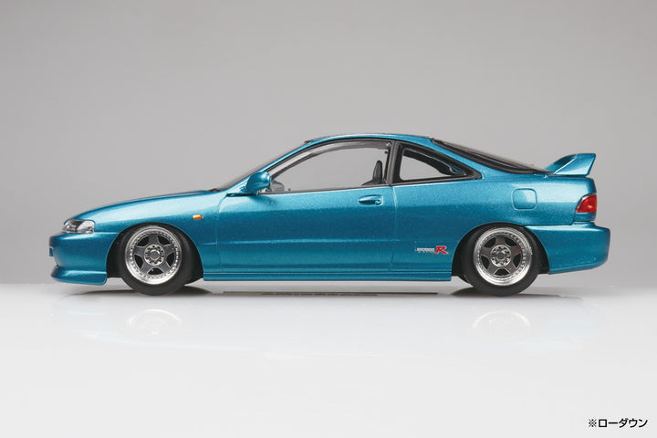 1/32 楽プラ スナップキット ホンダ DC2 インテグラ タイプR カスタムホイール（メタリックグリーン）