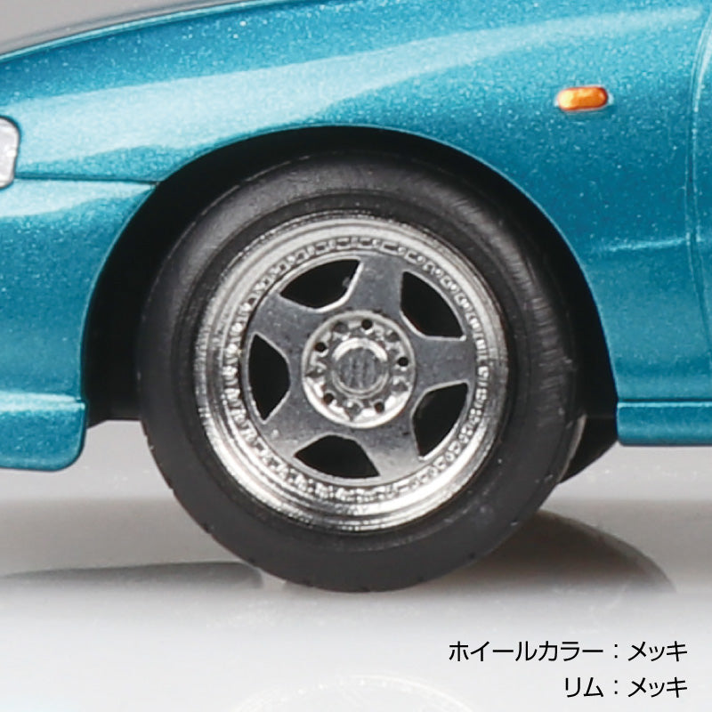 1/32 楽プラ スナップキット ホンダ DC2 インテグラ タイプR カスタムホイール（メタリックグリーン）