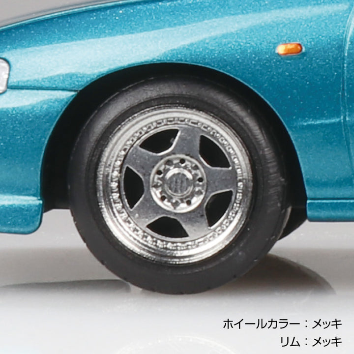 1/32 楽プラ スナップキット ホンダ DC2 インテグラ タイプR カスタムホイール（メタリックグリーン）