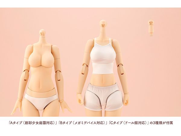 【再販】創彩少女庭園 ドレスアップボディ【M】 1/10スケール