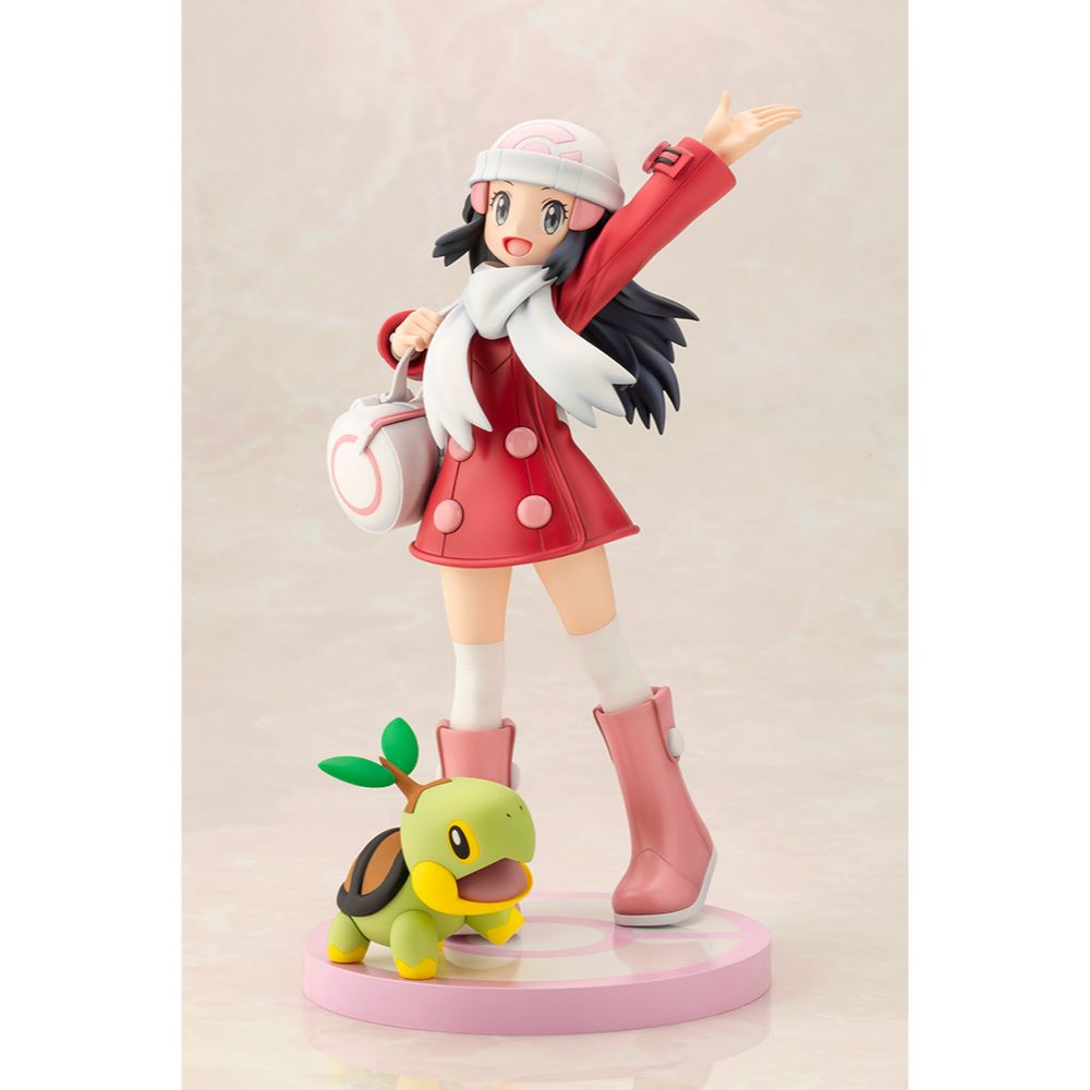 コトブキヤ(KOTOBUKIYA) ヒカリ with ナエトル ARTFX J  1/8スケール 塗装済みフィギュア