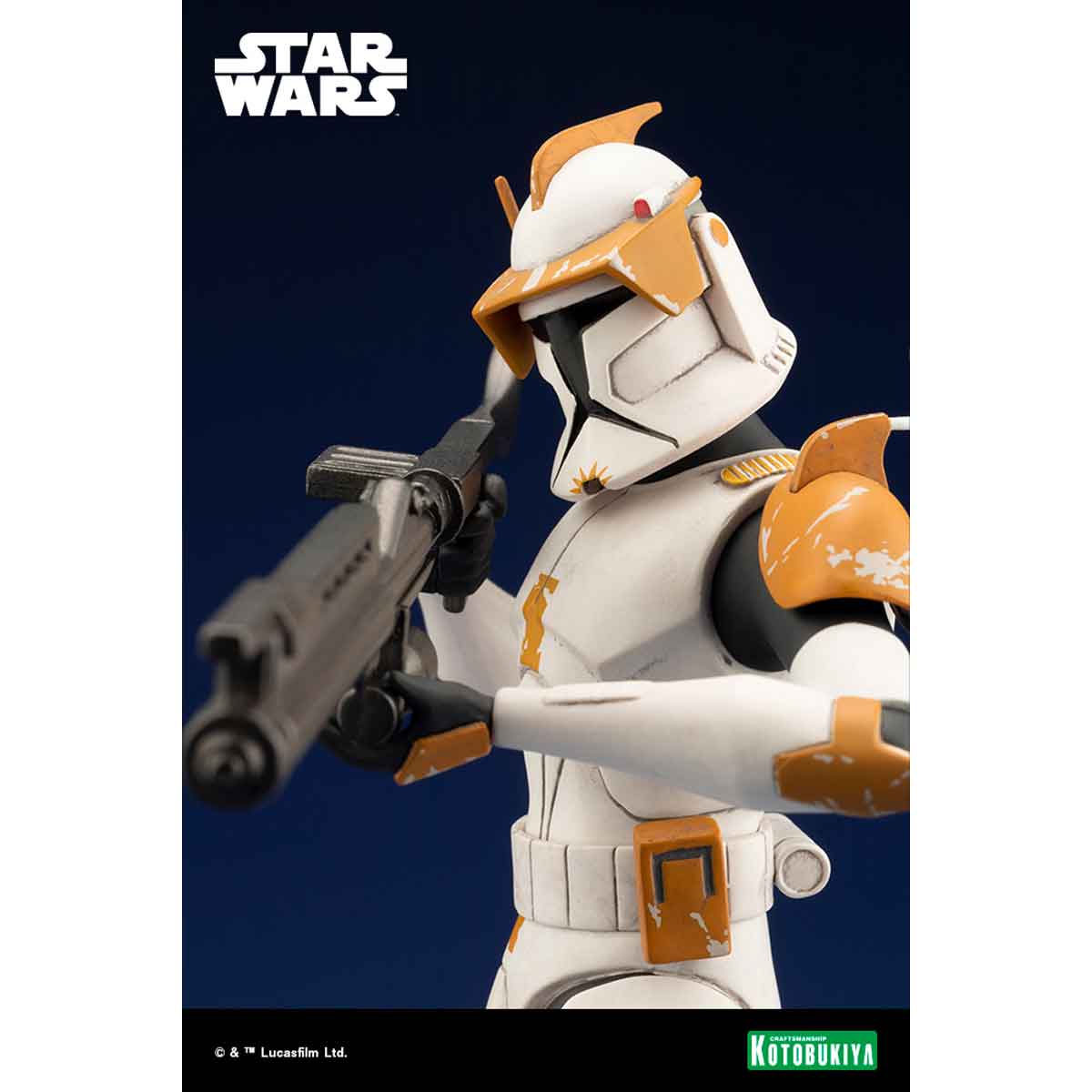 ARTFX+ コマンダー・コーディ クローン・ウォーズ版 1/10 ARTFX+ コマンダー・コーディ クローン・ウォーズ版 1/10