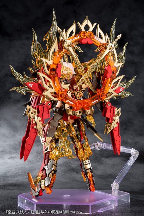 メガミデバイス 皇巫 スサノヲ 紅蓮 1/1スケール – SOOTANG HOBBY