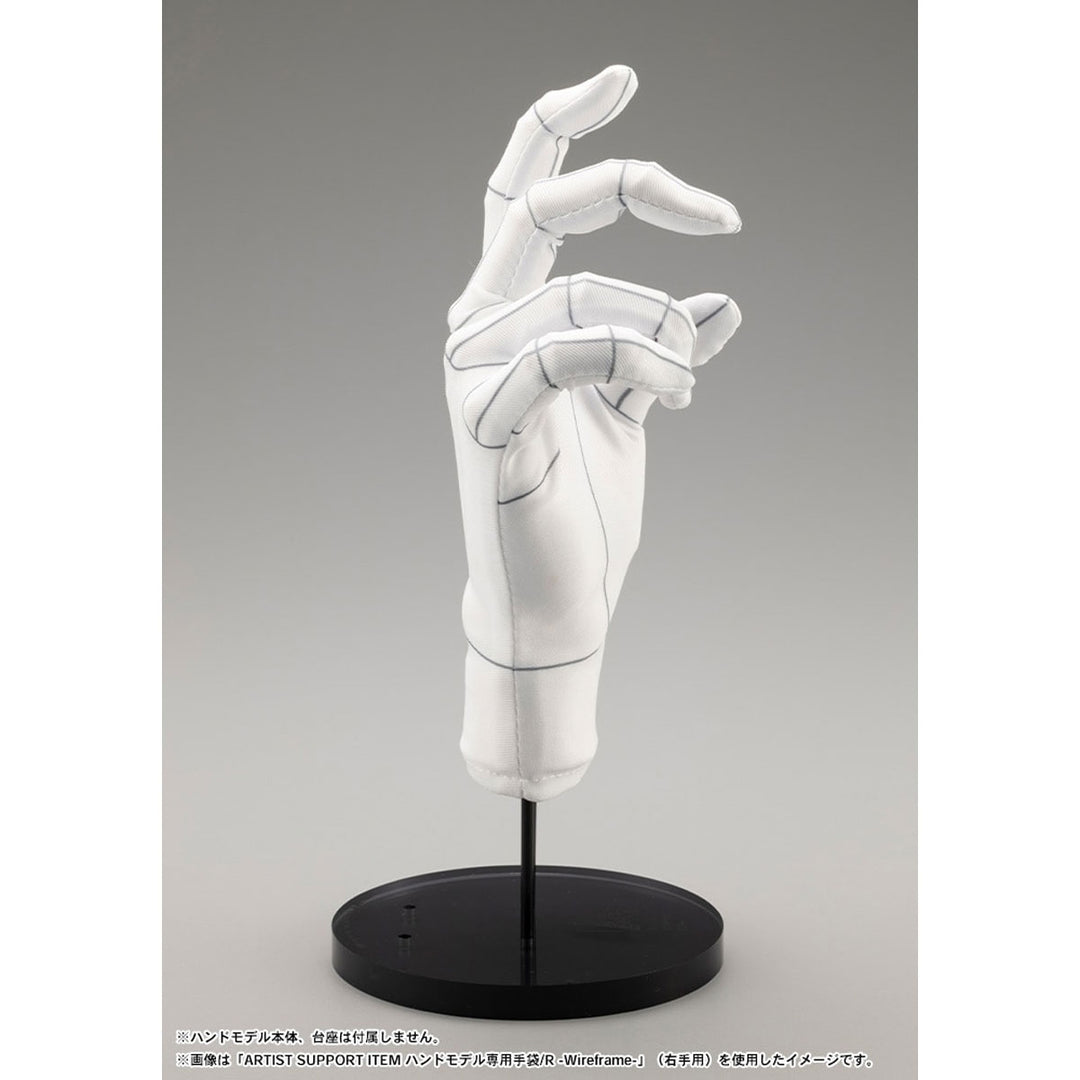 ARTIST SUPPORT ITEM ハンドモデル専用手袋/L -Wireframe-