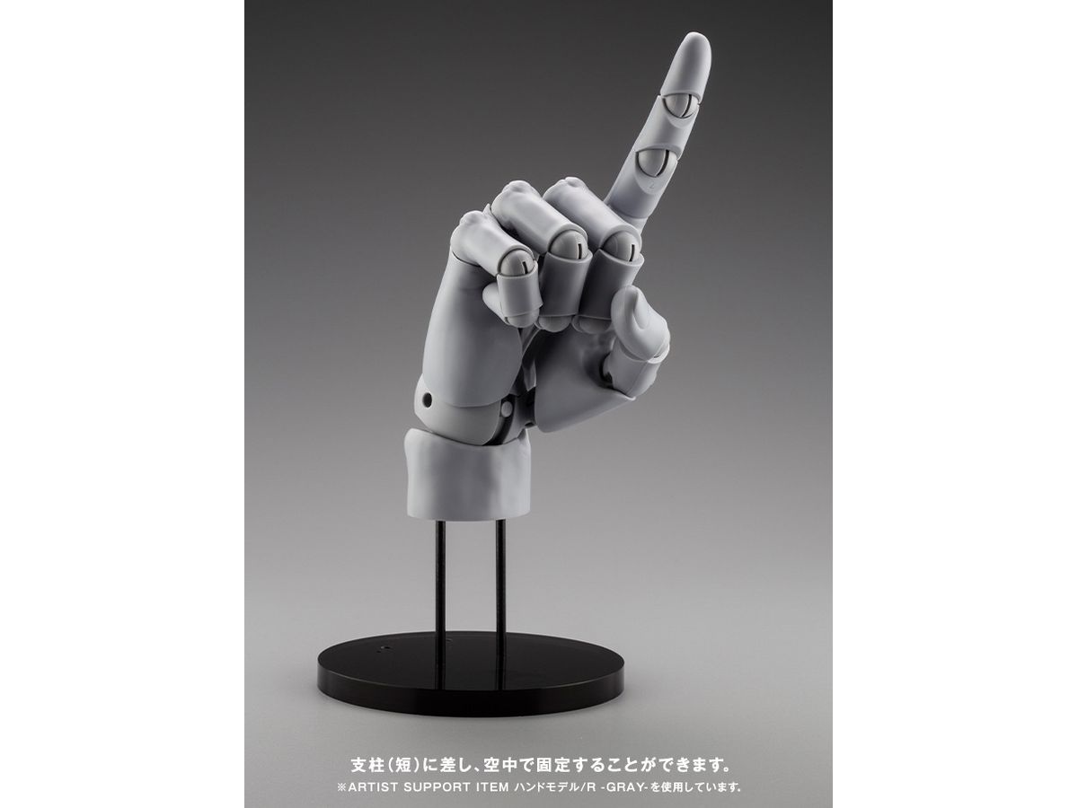 ARTIST SUPPORT ITEM ハンドモデル/L -PALE ORANGE- 1/1スケール