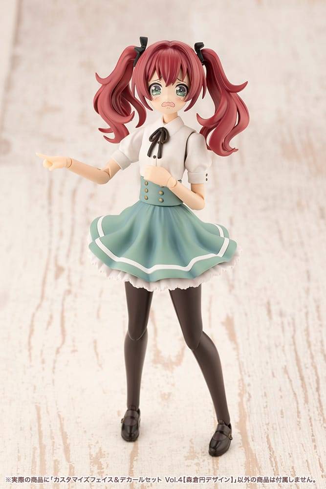 創彩少女庭園 カスタマイズフェイス＆デカールセット Vol.4【森倉円デザイン】 1/10スケール