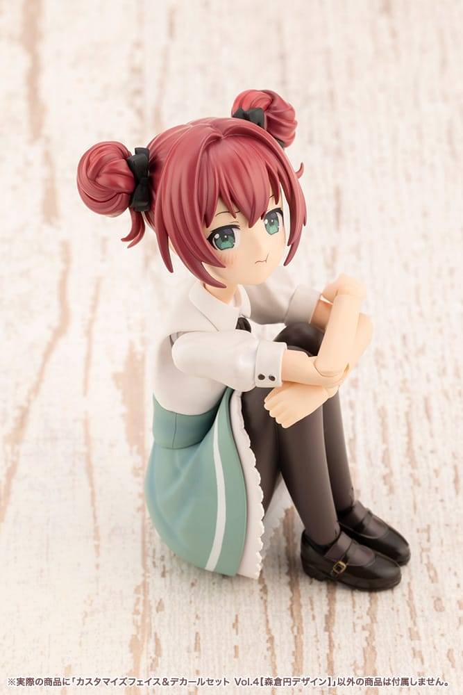 創彩少女庭園 カスタマイズフェイス＆デカールセット Vol.4【森倉円デザイン】 1/10スケール