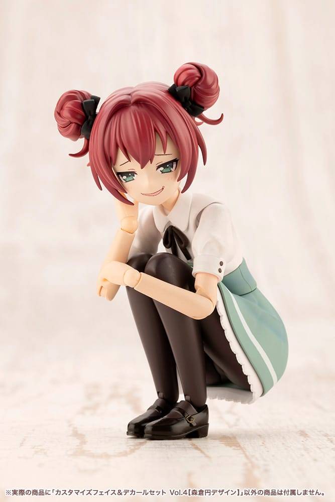 創彩少女庭園 カスタマイズフェイス＆デカールセット Vol.4【森倉円デザイン】 1/10スケール