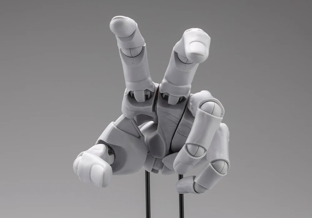 ARTIST SUPPORT ITEM ハンドモデルMEN'S/L -GRAY- 1/1スケール