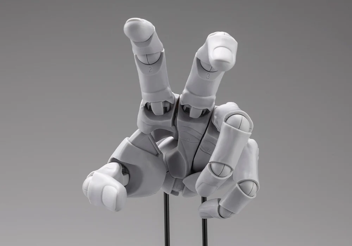 ARTIST SUPPORT ITEM ハンドモデルMEN'S/L -GRAY- 1/1スケール