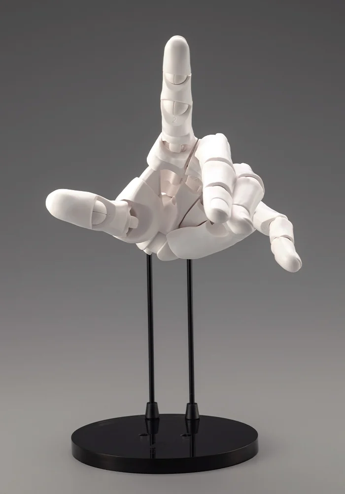 ARTIST SUPPORT ITEM ハンドモデルMEN'S/L -WHITE- 1/1スケール