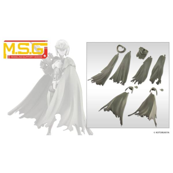 M.S.G ドレスアップパーツ クラッシュ&サイドマント ダークグリーン Ver.