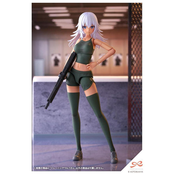 創彩少女庭園 トレーニングウルフさん 1/10スケール
