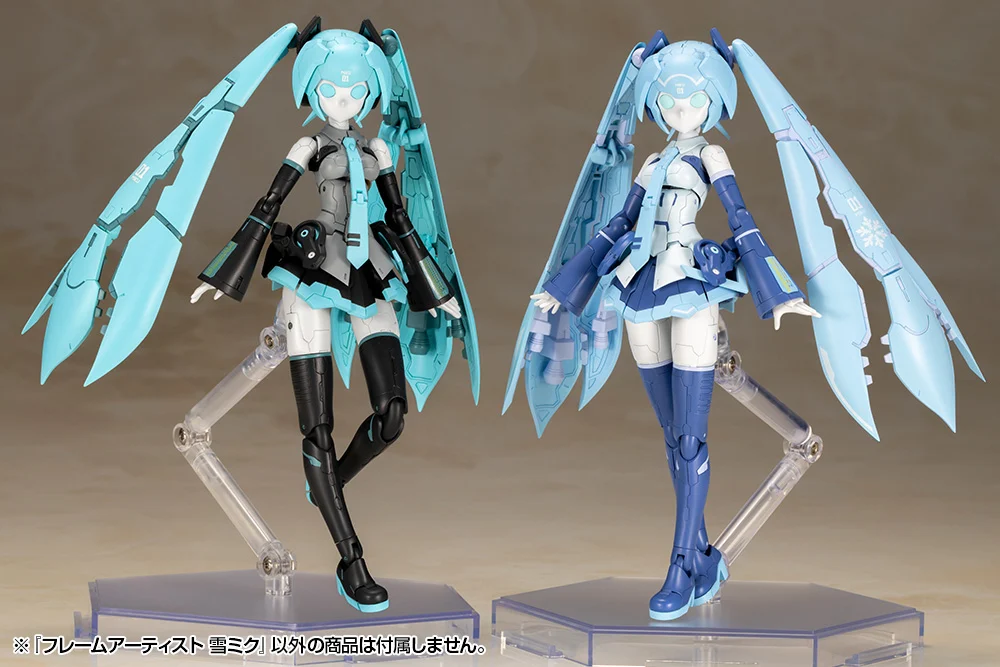 フレームアームズ フレームアーティスト 雪ミク 1/100スケール