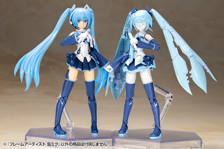 フレームアームズ フレームアーティスト 雪ミク 1/100スケール