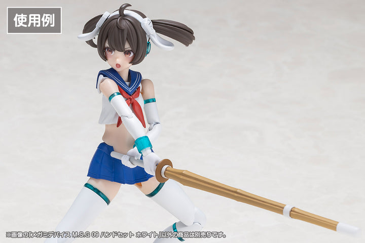 メガミデバイスM.S.G 09 ハンドセット ホワイト 1/1スケール