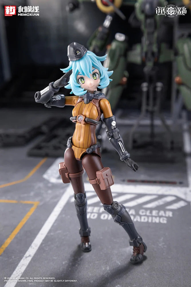 ランデ・コスキネン ＆ RTP-10A 鋒刃 高速可変戦機 1/12スケール