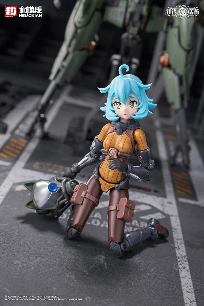 ランデ・コスキネン ＆ RTP-10A 鋒刃 高速可変戦機 1/12スケール