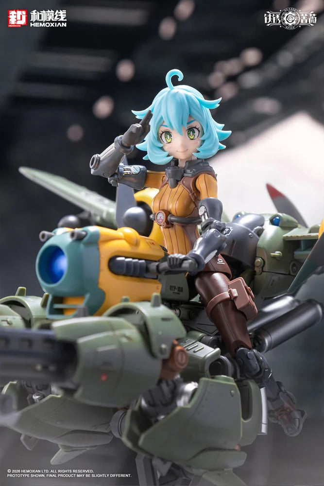 ランデ・コスキネン ＆ RTP-10A 鋒刃 高速可変戦機 1/12スケール