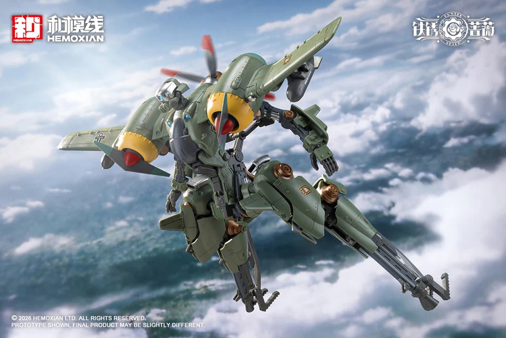 ランデ・コスキネン ＆ RTP-10A 鋒刃 高速可変戦機 1/12スケール