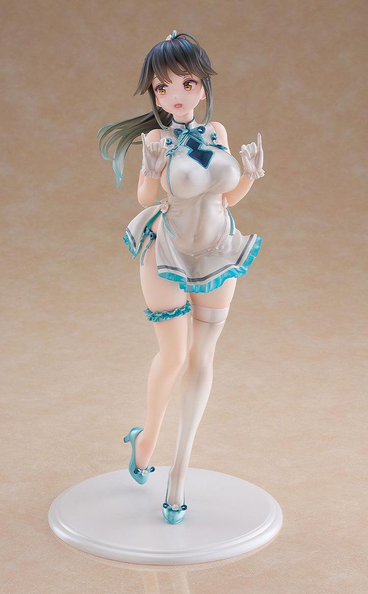 ポニーテールの女の子:チーパオ 1/6スケール