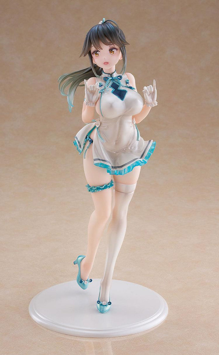 ポニーテールの女の子:チーパオ 1/6スケール