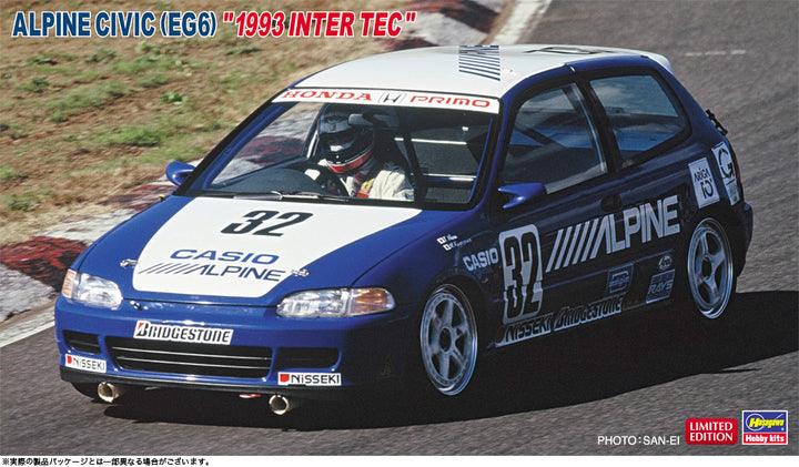 1/24 アルパイン シビック (EG6) “1993 インターTEC"