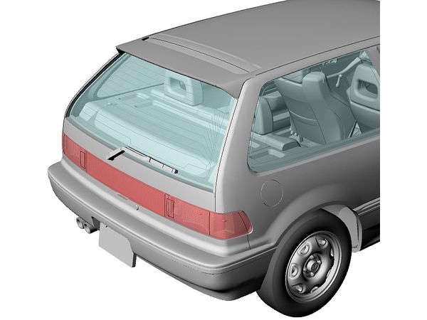1/24 ホンダ シビック Si (EF3) （1987）