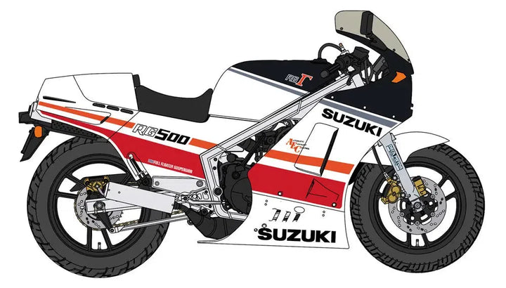 1/12 スズキ RG500Γ 後期型 “レッド/ホワイトカラー"
