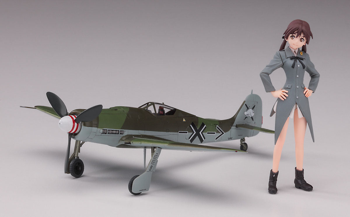 ゲルトルート・バルクホルン w/フォッケウルフ Fw190D-9 （1/72） 1/20