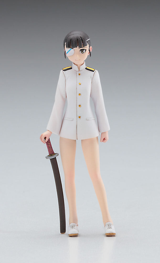 坂本美緒 w/紫電改（1/72） 1/20スケール
