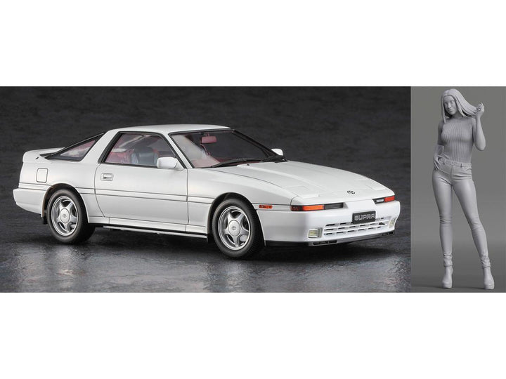 1/24 トヨタ スープラ A70 2.0GTツインターボ 1990 w/ガールズフィギュア