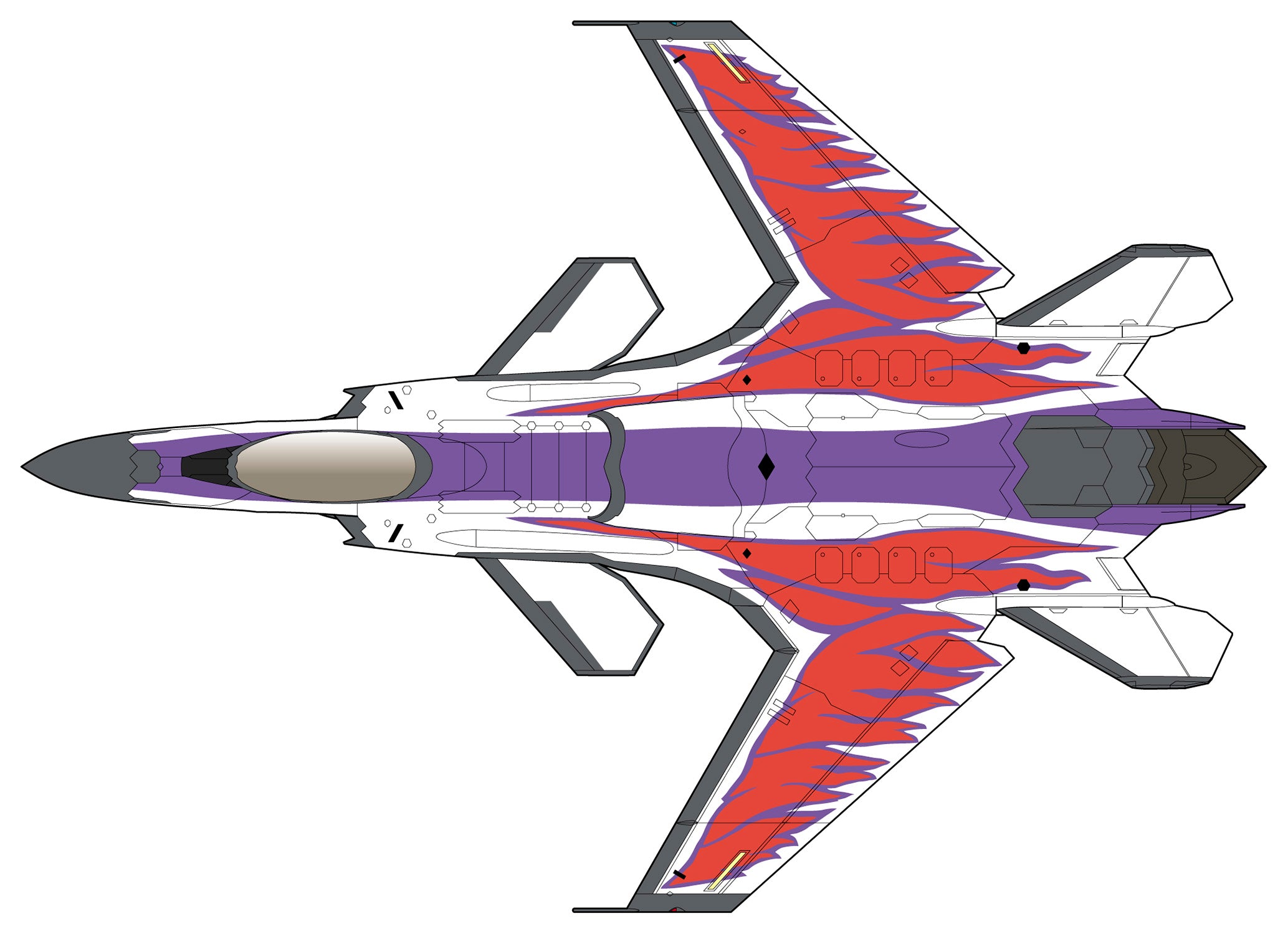 1/72 エースコンバット 震電 II “エースコンバット30周年記念塗装機