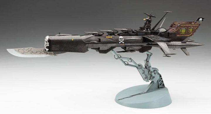 ｢キャプテンハーロック 次元航海｣宇宙海賊戦艦 アルカディア 三番艦 [改] 強攻型 w/アクリルスタンドフィギュア 1/1500スケール