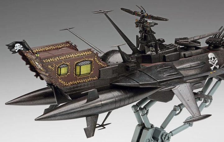 ｢キャプテンハーロック 次元航海｣宇宙海賊戦艦 アルカディア 三番艦 [改] 強攻型 w/アクリルスタンドフィギュア 1/1500スケール