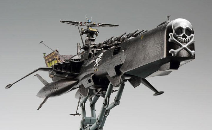 ｢キャプテンハーロック 次元航海｣宇宙海賊戦艦 アルカディア 三番艦 [改] 強攻型 w/アクリルスタンドフィギュア 1/1500スケール